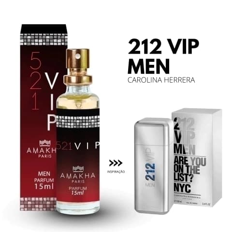 521 Vip Man Amakha Paris 15 ml - 212 Vip Men