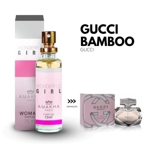 Wonderfull Girl Amakha Paris 15 ml - Gucci Bamboo