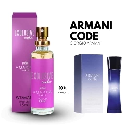 Exlusive Code Woman Amakha Paris 15 ml - Armani Code