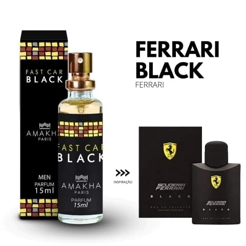 Fast Car Black Amakha Paris 15 ml - Ferrari Black