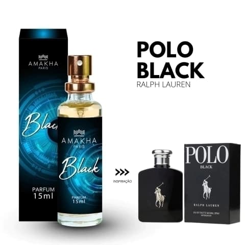 Black Amakha Paris 15 ml - Polo Black